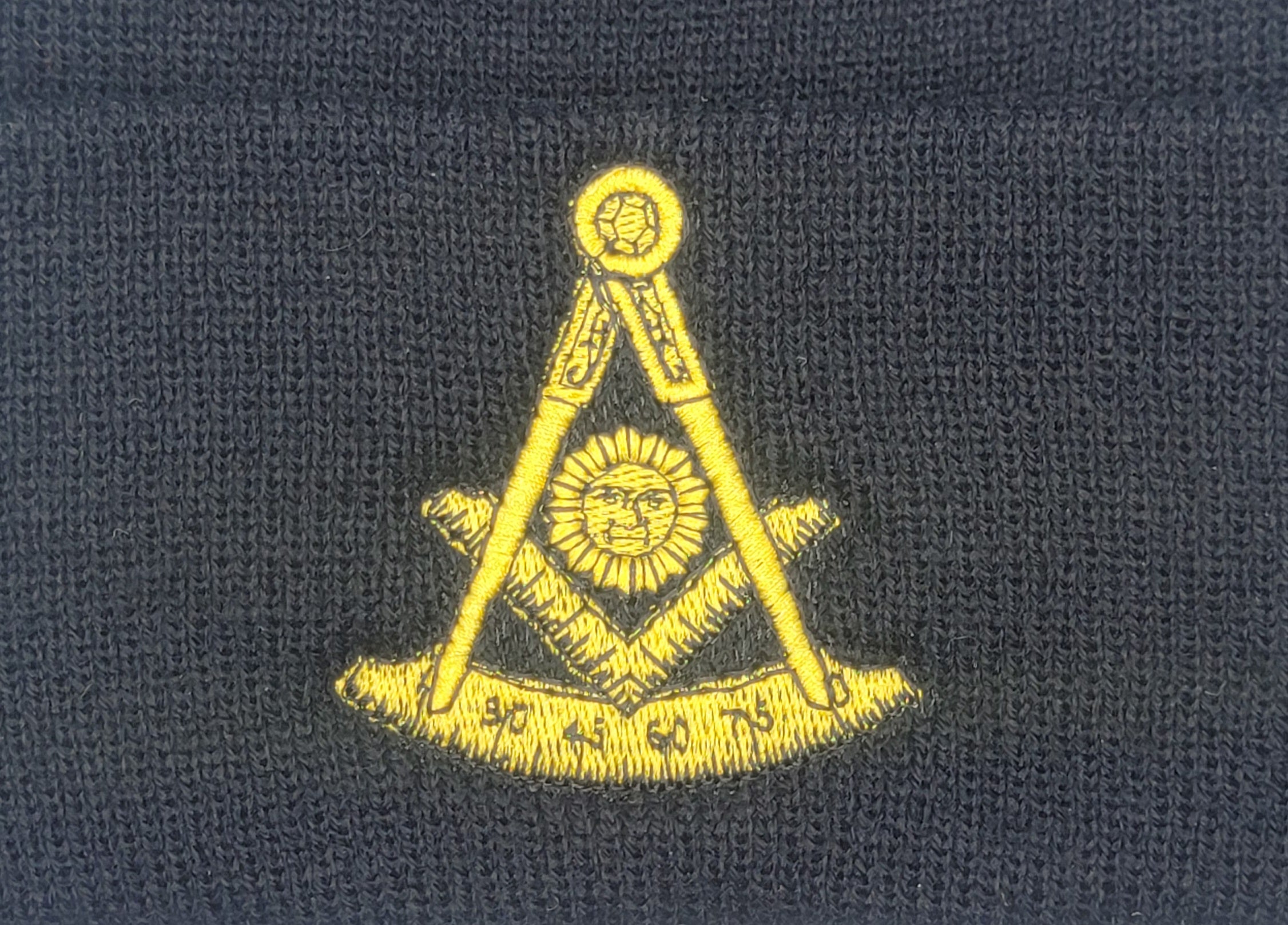 Past Master Masonic Beanie