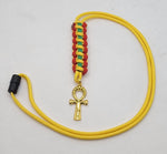 Load image into Gallery viewer, Shriner&#39;s Neck Lanyard with Ankh Pendant
