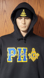 Load image into Gallery viewer, Prince Hall Mason Hooded Sweatshirt
